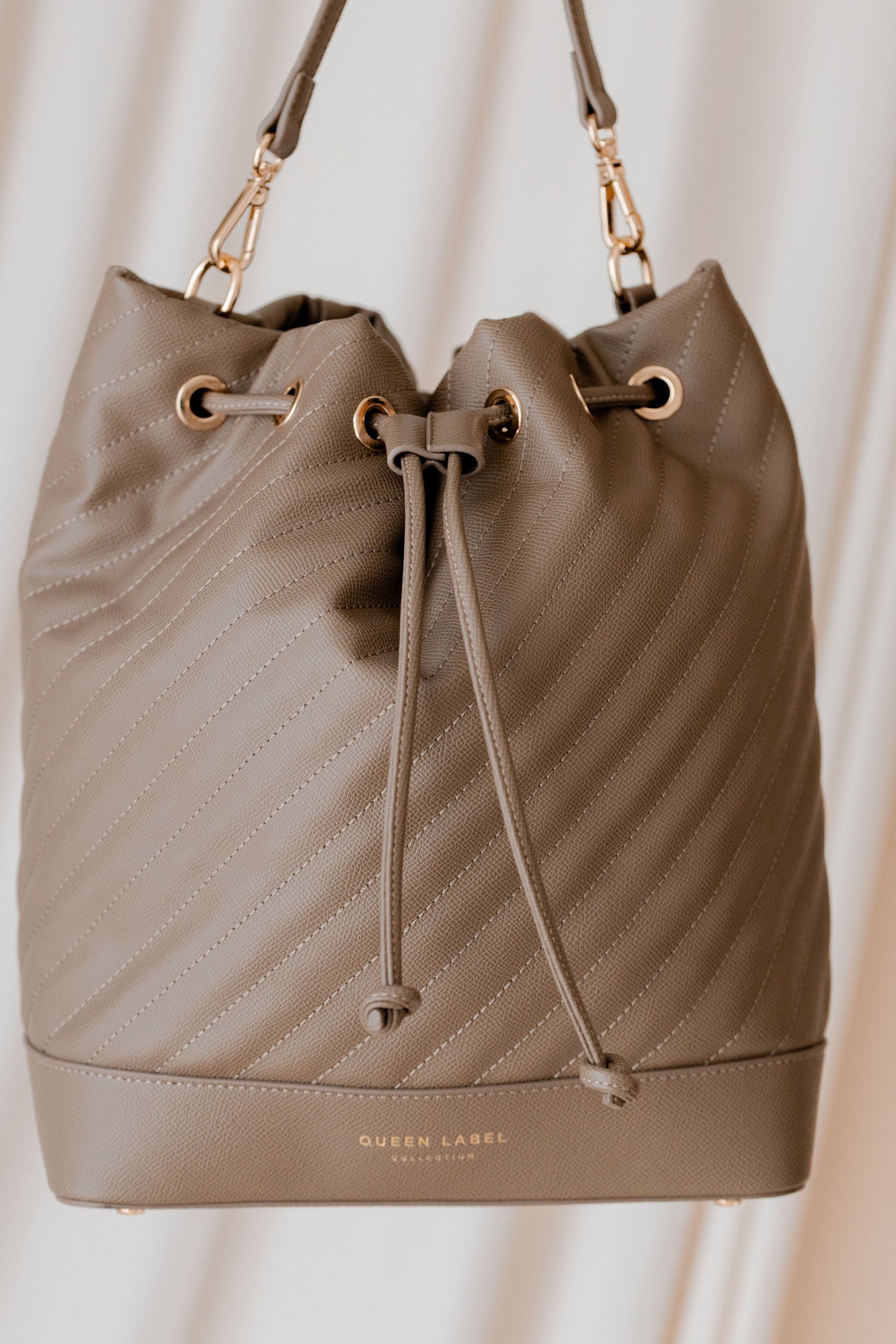Sophia Bucket Bag - Taupe