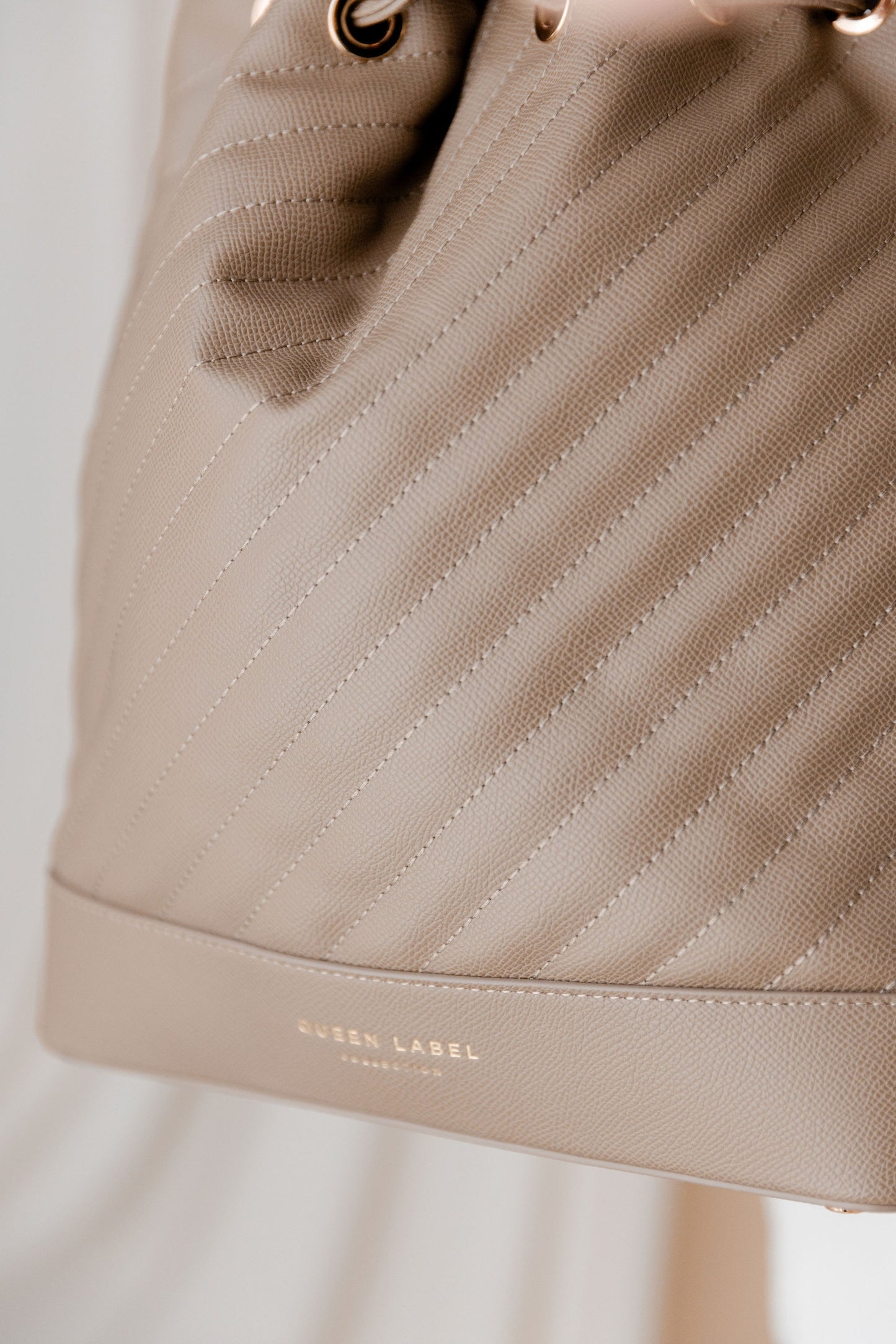 Sophia Bucket Bag - Taupe