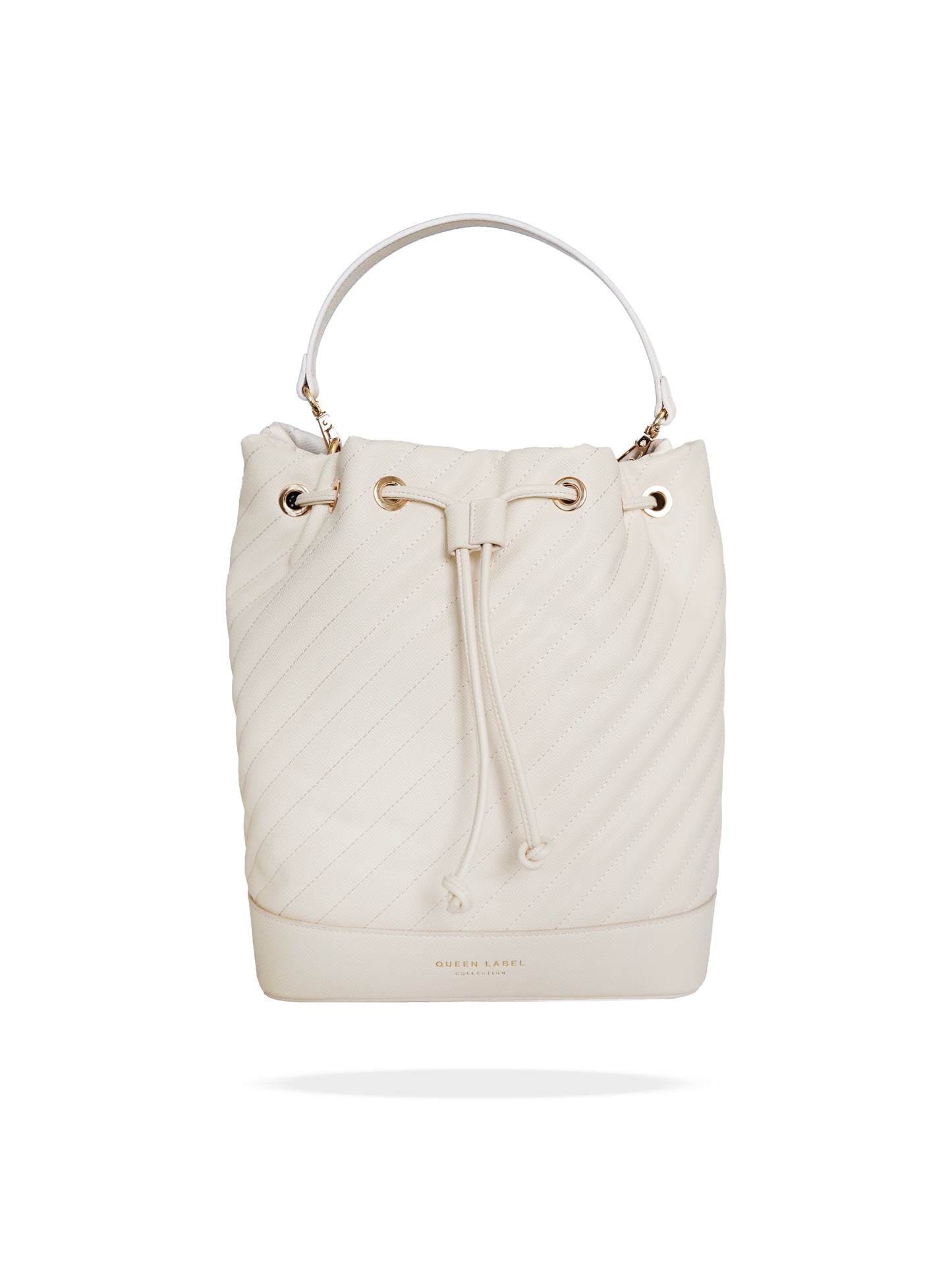 Sophia Bucket Bag - Cream