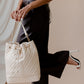 Sophia Bucket Bag - Cream