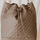 Sophia Bucket Bag - Taupe