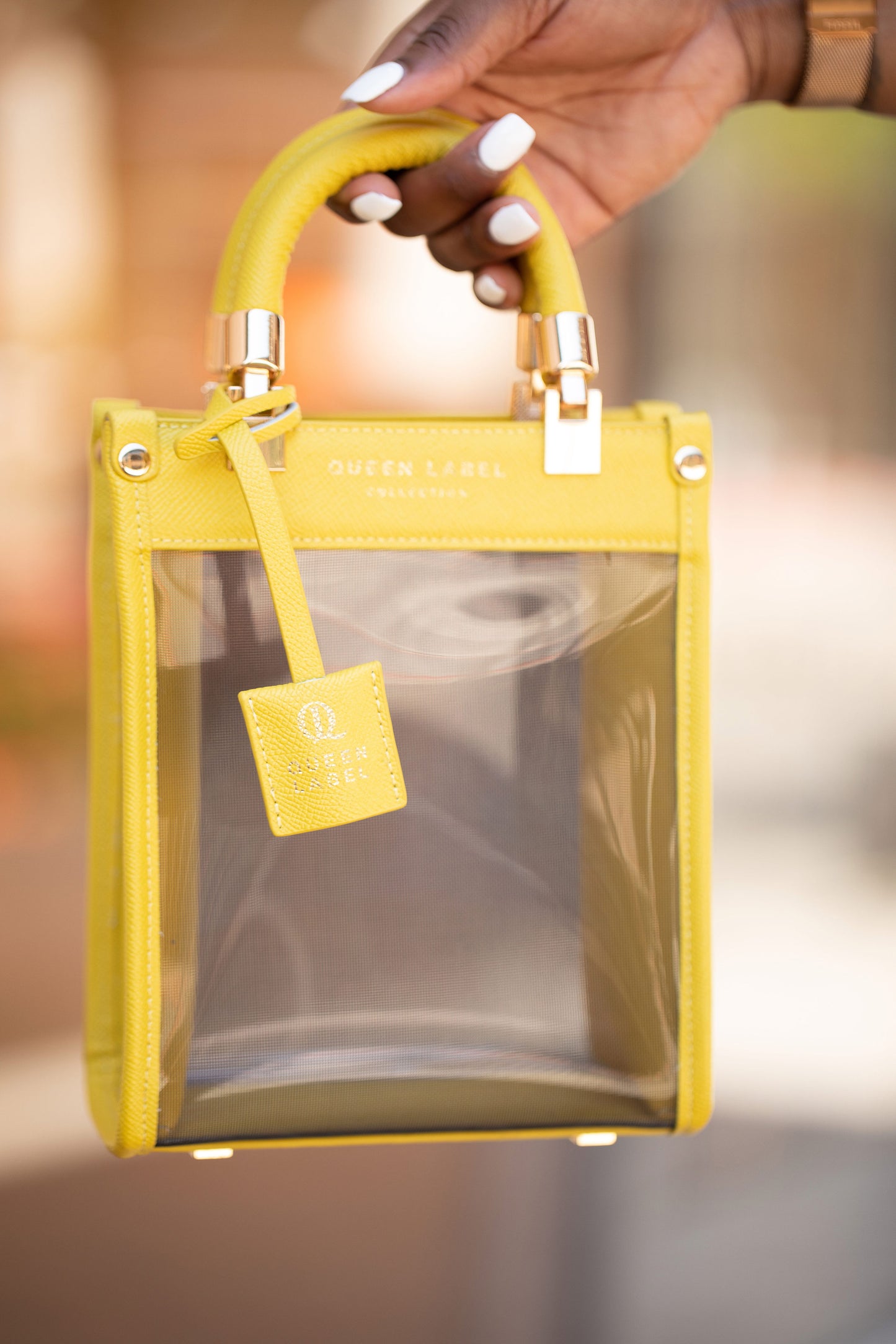 Milan Mini Tote (Yellow)